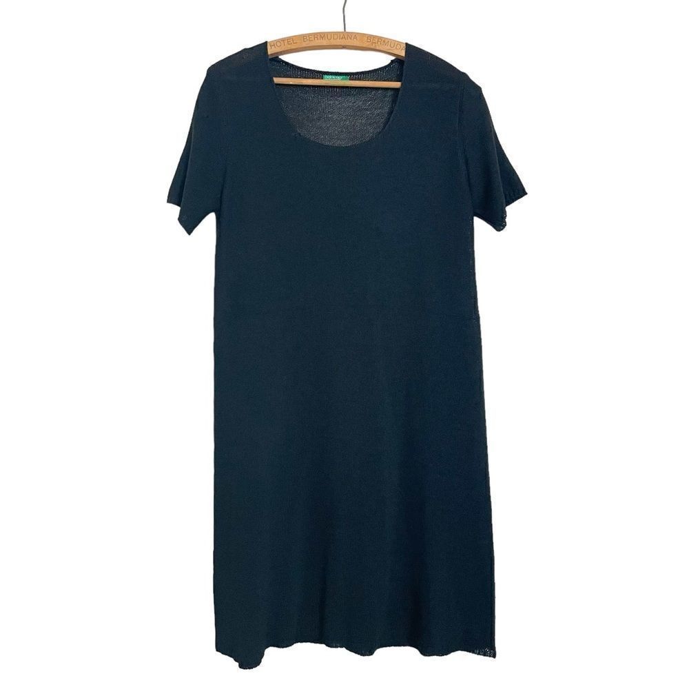 Benetton Silk Blend Knit Dress